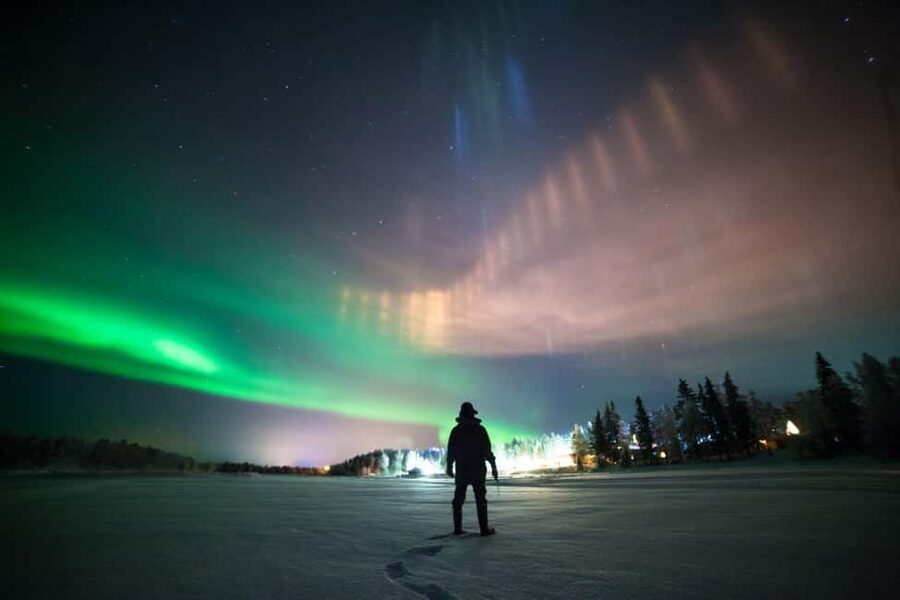 Rovaniemi: Northern Lights Hunt with Sausages and Hot Drinks - Key points at a glance