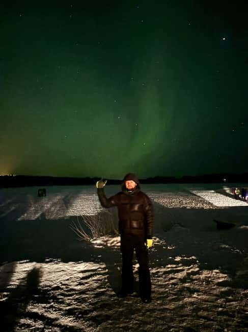 Rovaniemi: Northern Lights Hunters. Aurora + BBQ - Two lake locations improve your odds