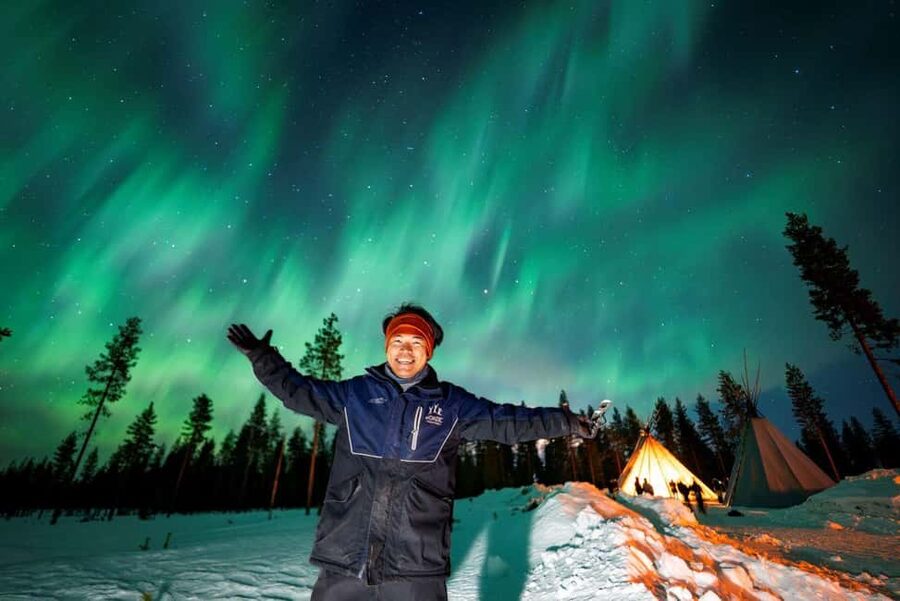 Rovaniemi: Northern Lights Photo Tour | Money-Back Guarantee - The first drive: following weather and cloud gaps
