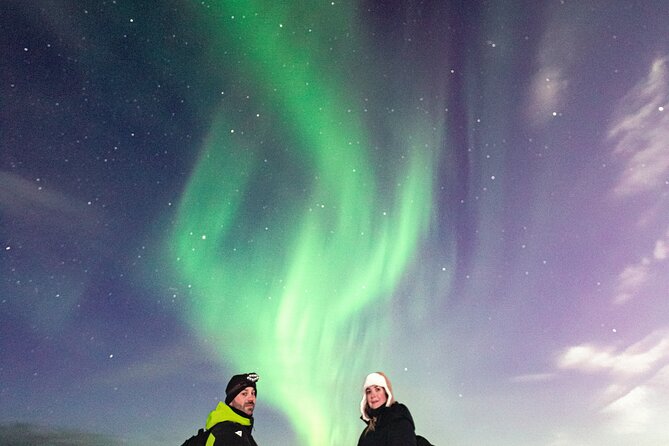 Rovaniemi: Northern Lights Pro Guaranteed - Unlimited (PRIVATE) - Who will enjoy this more