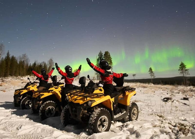 Rovaniemi: Northern Lights Quad Bike Tour - FAQ