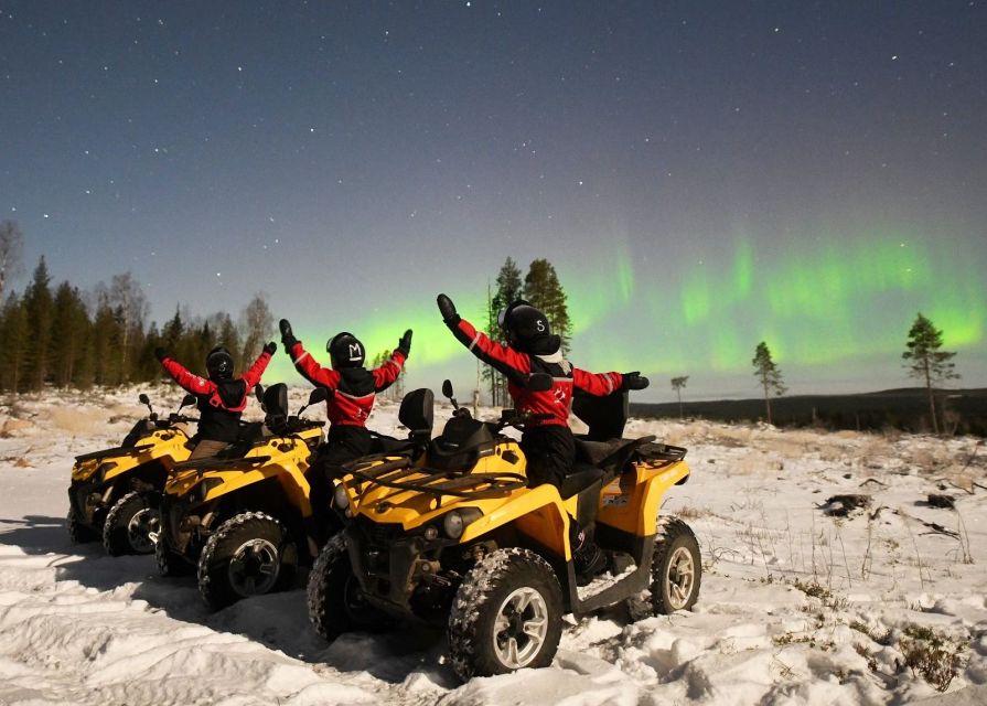 Rovaniemi: Northern Lights Quad Bike Tour - Searching for the Northern Lights away from Rovaniemi