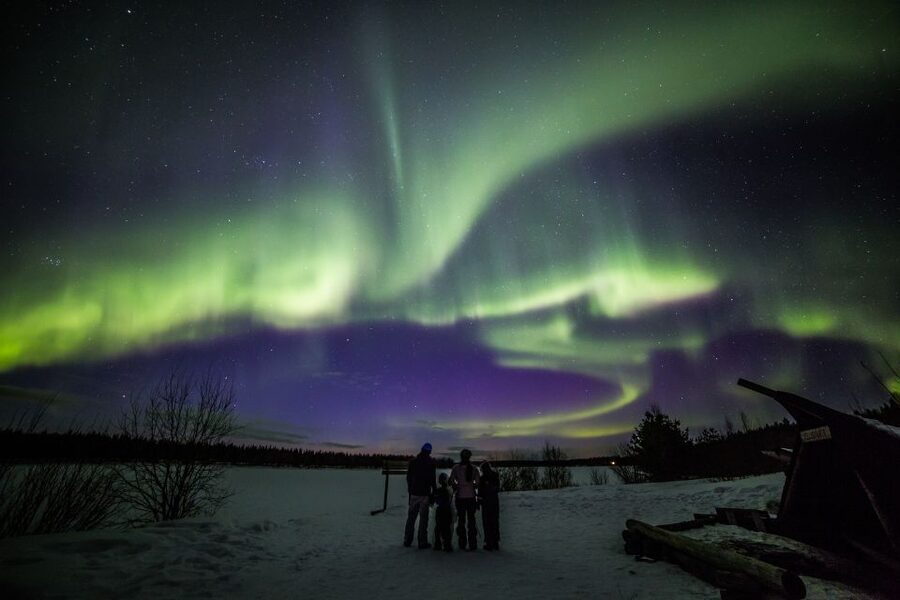 Rovaniemi: Northern Lights Sledge Ride - Meeting in Rovaniemi and getting ready