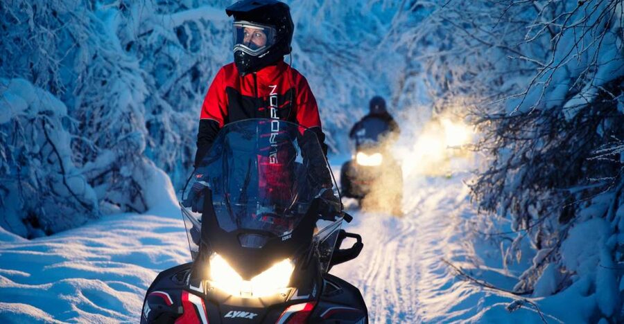 Rovaniemi: Northern Lights Snowmobile Tour - Campfire, sausage, and northern sky stories