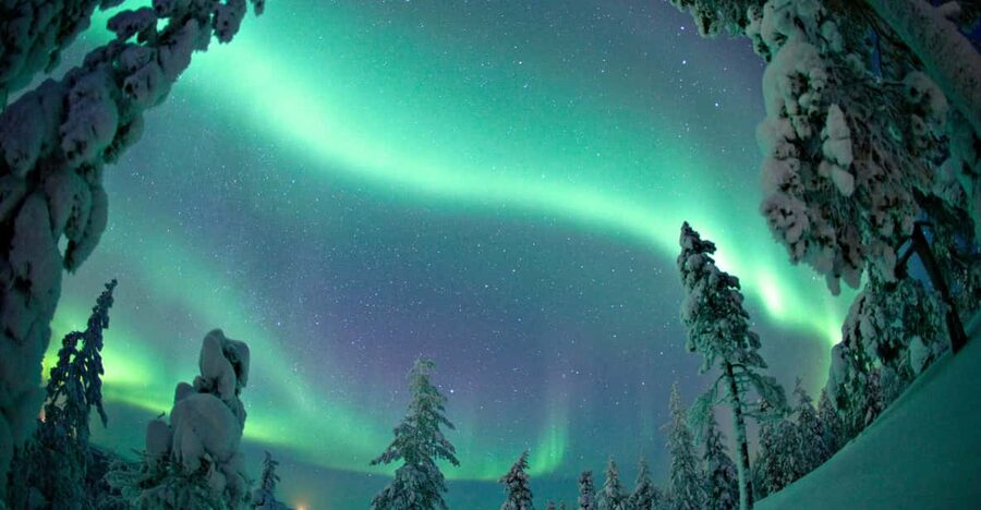 Rovaniemi: Northern Lights Tour with Electric Snowmobiles - Meeting at Koskikatu 9 before the snow