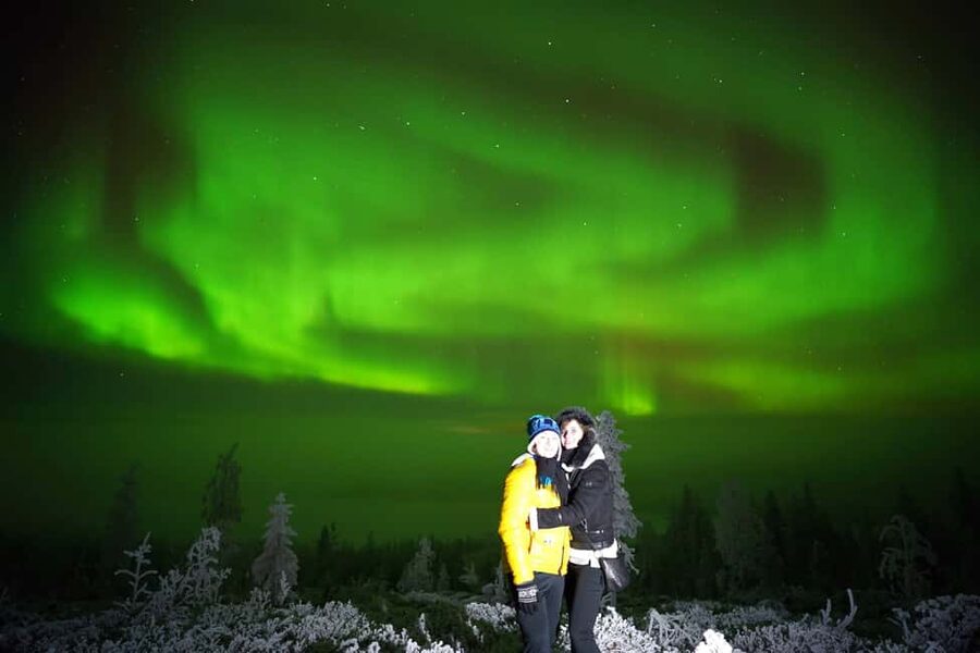 Rovaniemi:Private Aurora Tour-Unlimited Miliage - Chasing clearer skies instead of waiting in one place