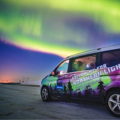 Saariselkä: Aurora Hunting Photography Tour
