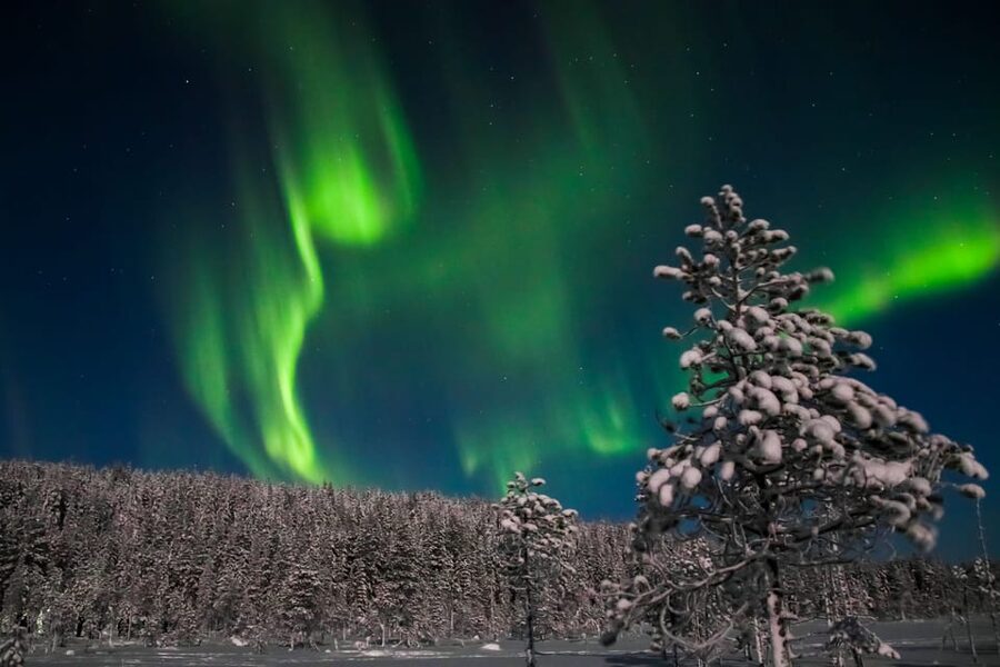 Saariselkä: Northern Lights Hunting Snowshoe Trip - Starting with winter gear and a snowshoe lesson