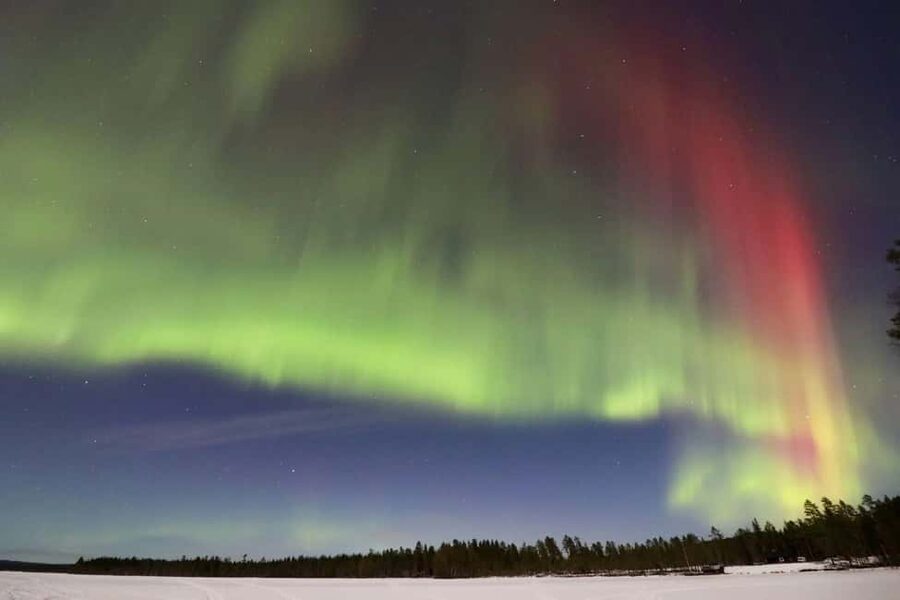 Sälen: Northern Lights Snowshoe Adventure with Pickup - From your Sälen hotel to Köarskärsfjället