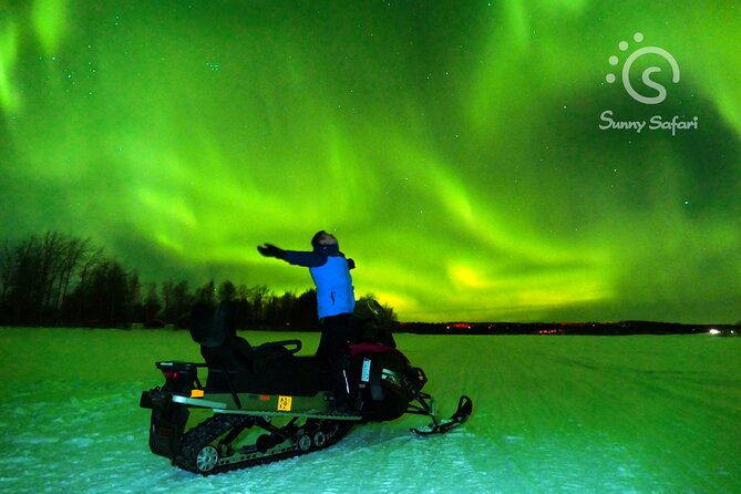 Searching Aurora with Snowmobile - What the trail is really like