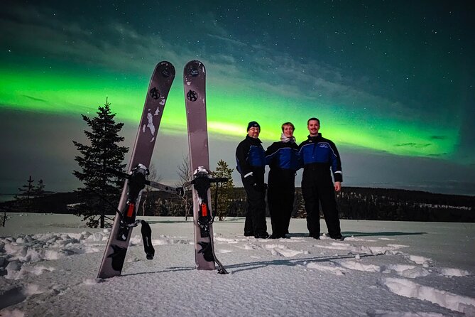 Ski Trekking under the Northern Lights - Ninety minutes among snow-covered trees