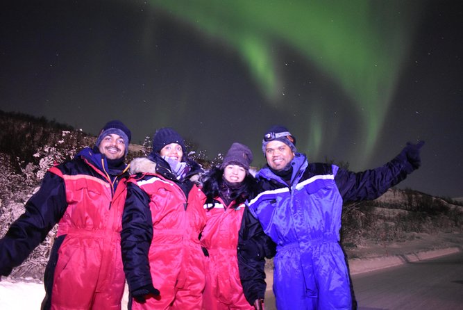 The Aurora Tour - small group, northern lights - Campfire food and warmth in Arctic weather