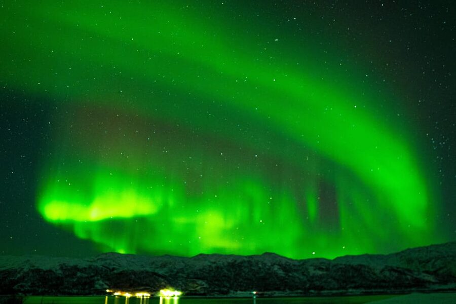 Tromsø Adventurous Northern Lights Small-Group - Riding in the Mercedes Sprinter