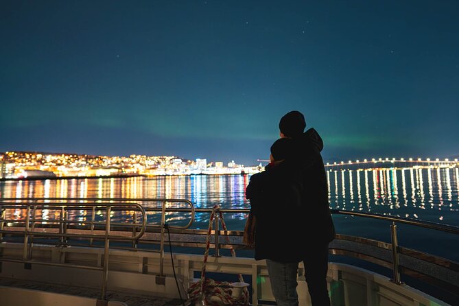 Tromso Aurora Cruise with 3-Course Dinner - Circling Tromsøya Island in the dark