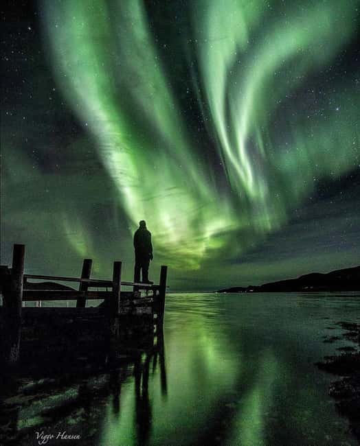 Tromsø: Big Bus Northern Lights Tour with Free Photos - What the aurora viewing can be like
