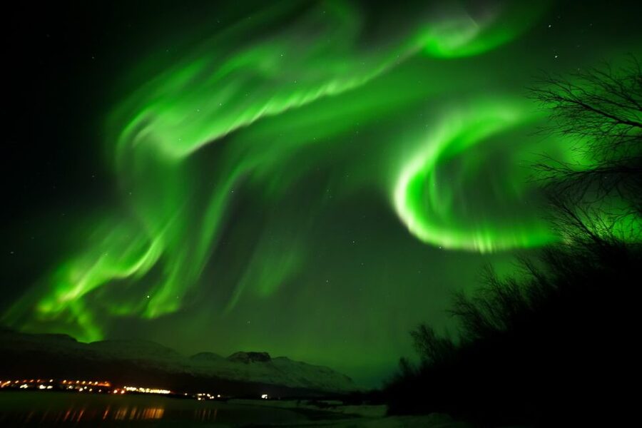 Tromsø: Chase Aurora in Minibus and Free Aurora Portrait - How much value do you get for $141?