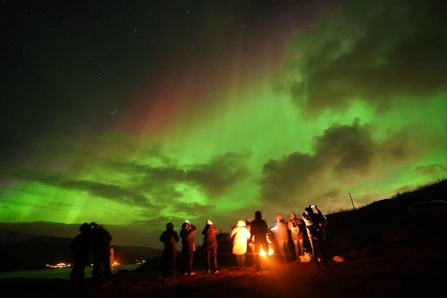 Tromsø: Chase Aurora in Minibus and Free Aurora Portrait - What happens if the aurora does not appear?