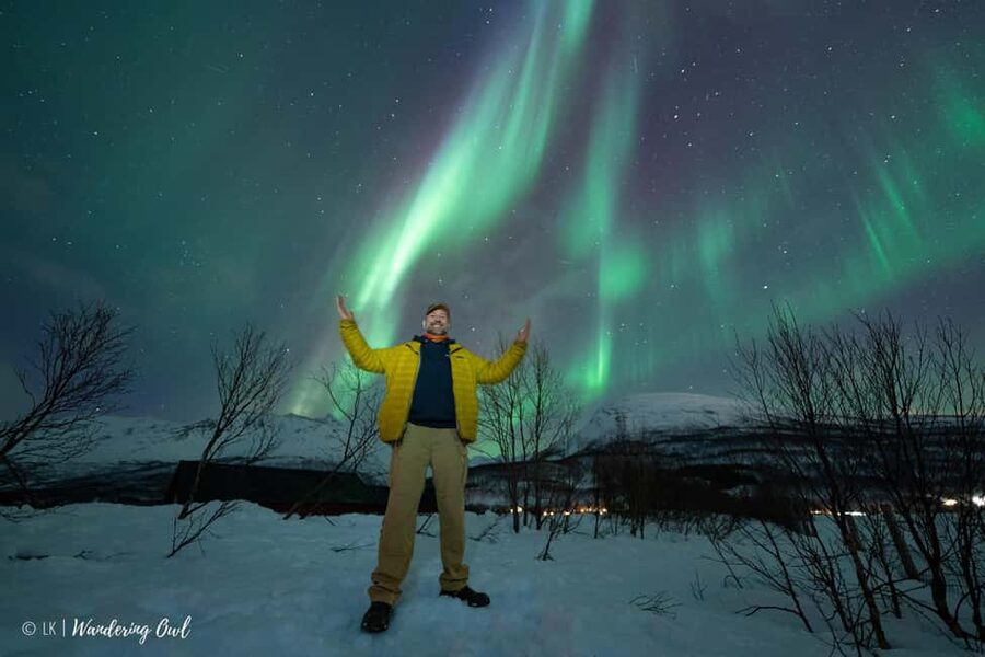 Tromsø: Express Aurora Hunt - Meeting in Tromsø and choosing the right pickup