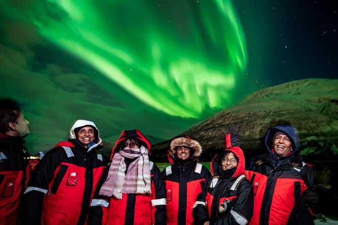 Tromsø: Northern Lights by Minibus - Free Photos and Warm Dinner - Leaving Tromsø in a comfortable minibus