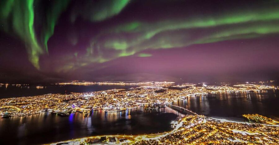 Tromso: Northern Lights Cable Car Excursion - Riding Fjellheisen Above Tromsø