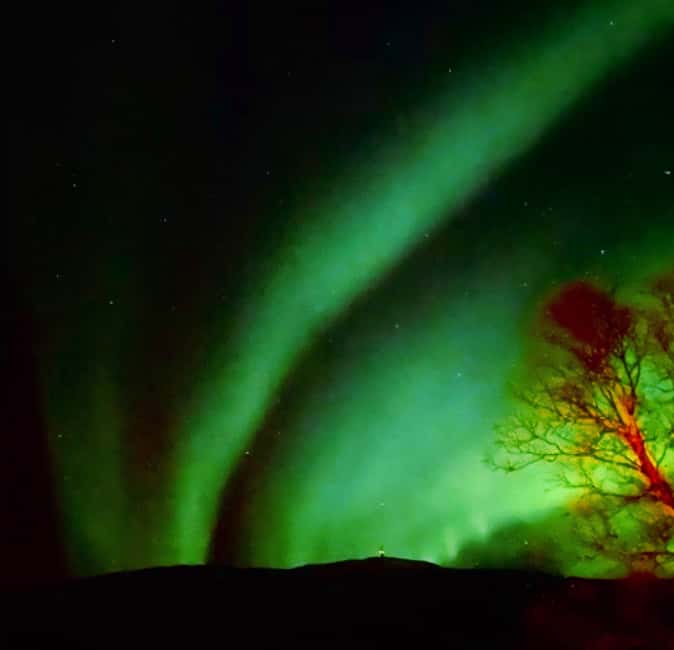 Tromsø: Northern Lights Chase — Small Group Experience - What the Aurora Moment May Be Like