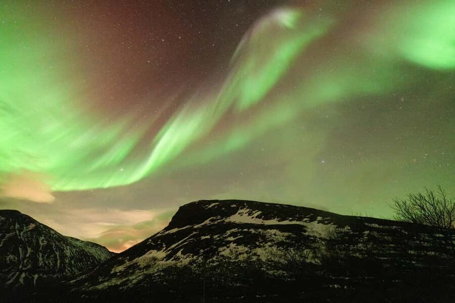 Tromsø: Northern Lights Minibus Tour with Local Experts - Thermal suits, sausages, and the campfire