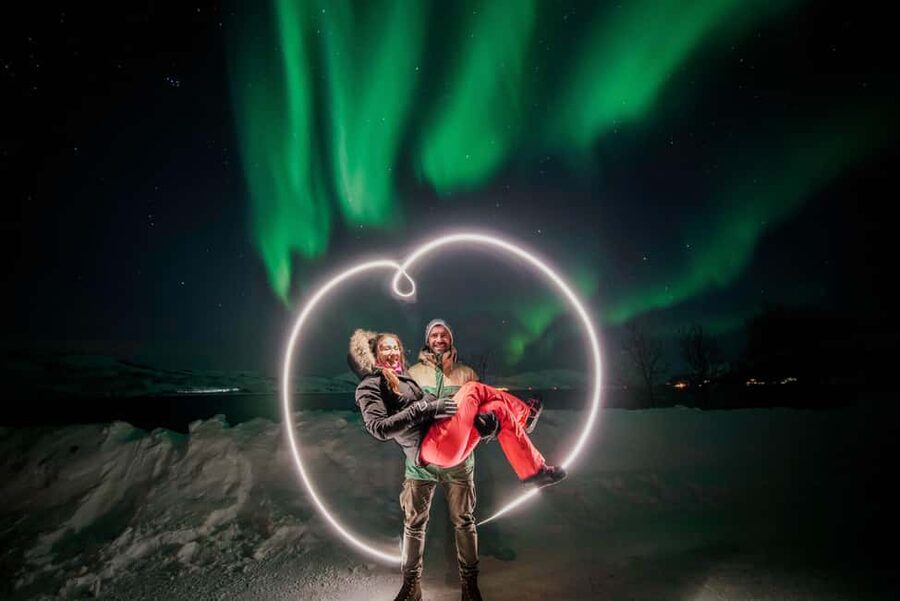 Tromsø: Northern Lights Pioneer Tour with Photos Included - Meeting outside The Dock Hotel