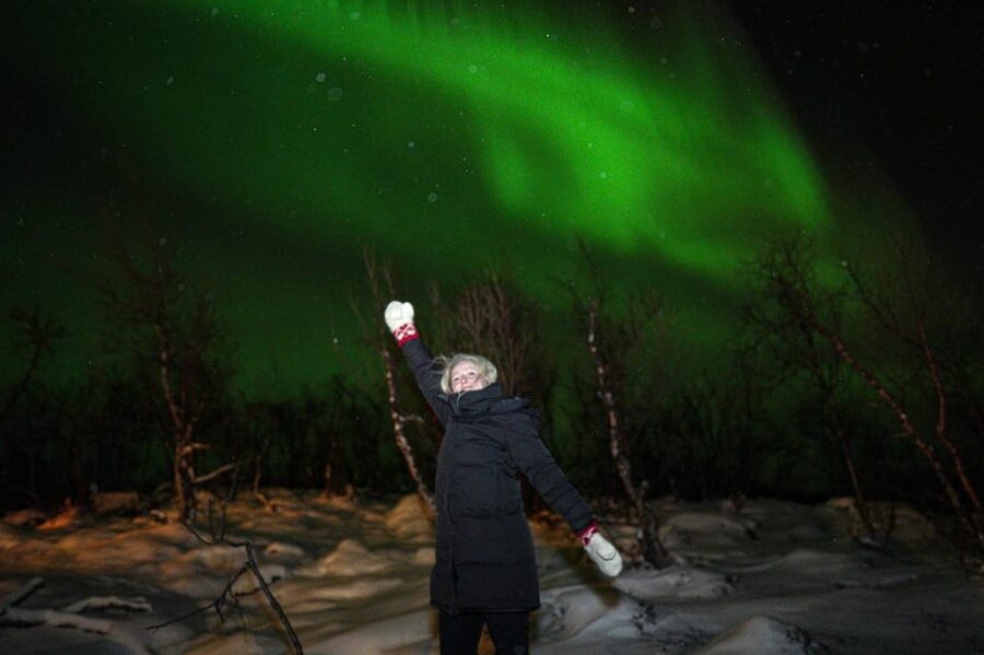 Tromsø: Northern Lights Tour with Local Guide and Photos - Hot drinks, brunost, and homemade cake