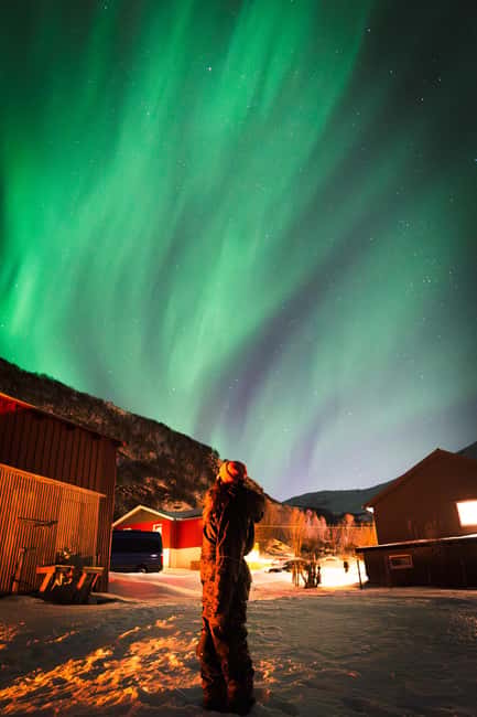Tromsø: Northern Lights Tour with Sámi & local guides - A private camp, bonfire, and warm food