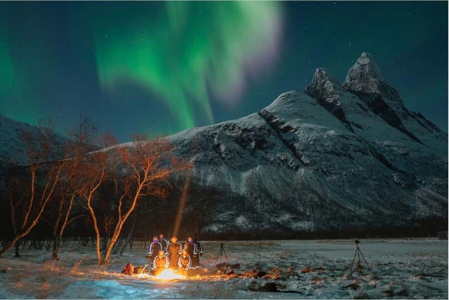 Tromsø: Premium Northern Lights Chase with Free Photos - The viewing stops around Troms County