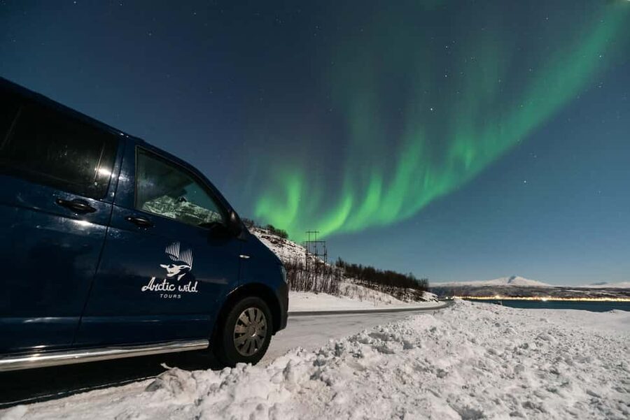 Tromsø: Small-Group Northern Lights Chase by Van with Photos - Chasing clear skies around Tromsø