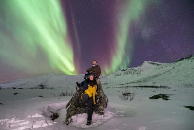 Small-Group Northern Lights Chase by Van with Photos