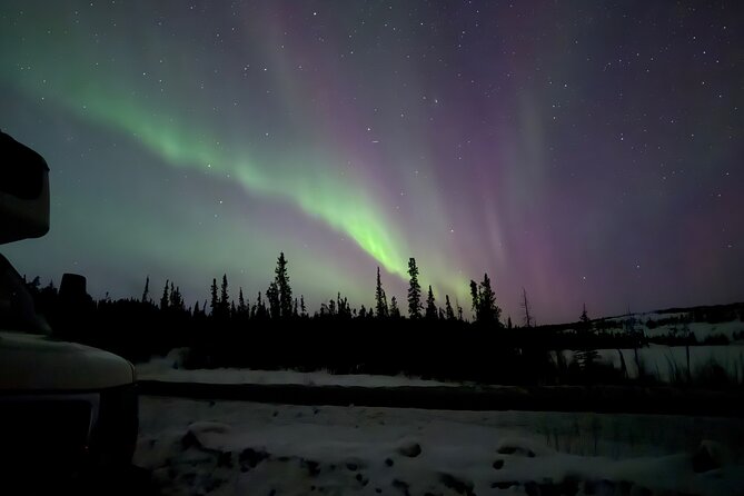 Yellowknife Aurora Hunting Tours by Bus - Pontoon Lake: the longest viewing stop
